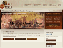 Tablet Screenshot of baserootstheatre.org